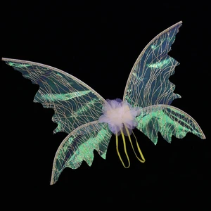 جنية الجناح غطاء الكبار حفلة هالوين تأثيري الجنية الملاك لجناح الفراشة أداء زي مهرجان المسرح أعلى 10 مبيعات للأجنحة الجنية للبالغين - رقم 6