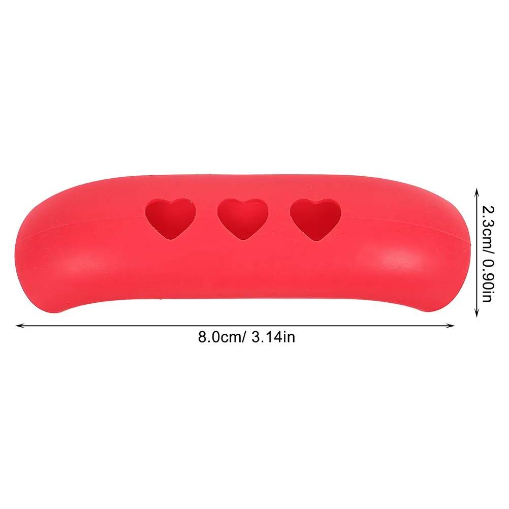18Pcs High Temp Resistant Plastic Pot Handle Covers Secure Grip Heat Insulating Sleeve for Casseroles Steamers Skillets Frying
