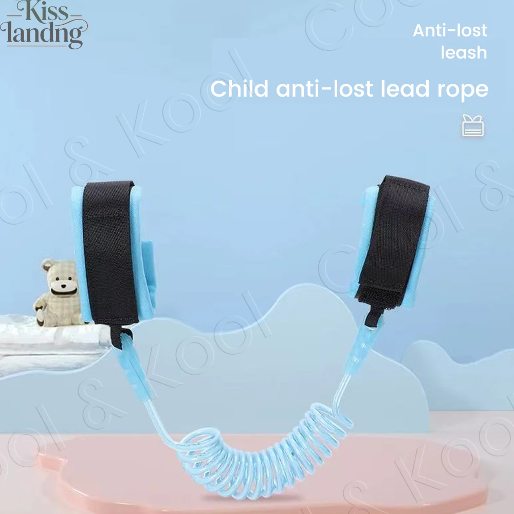 

Детский страховочный поводок, регулируемый ремешок от запястья к запястью для безопасных и удобных прогулок