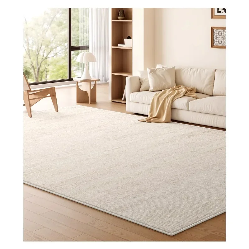 

Removable and washable carpet living room cream wind double layer machine water