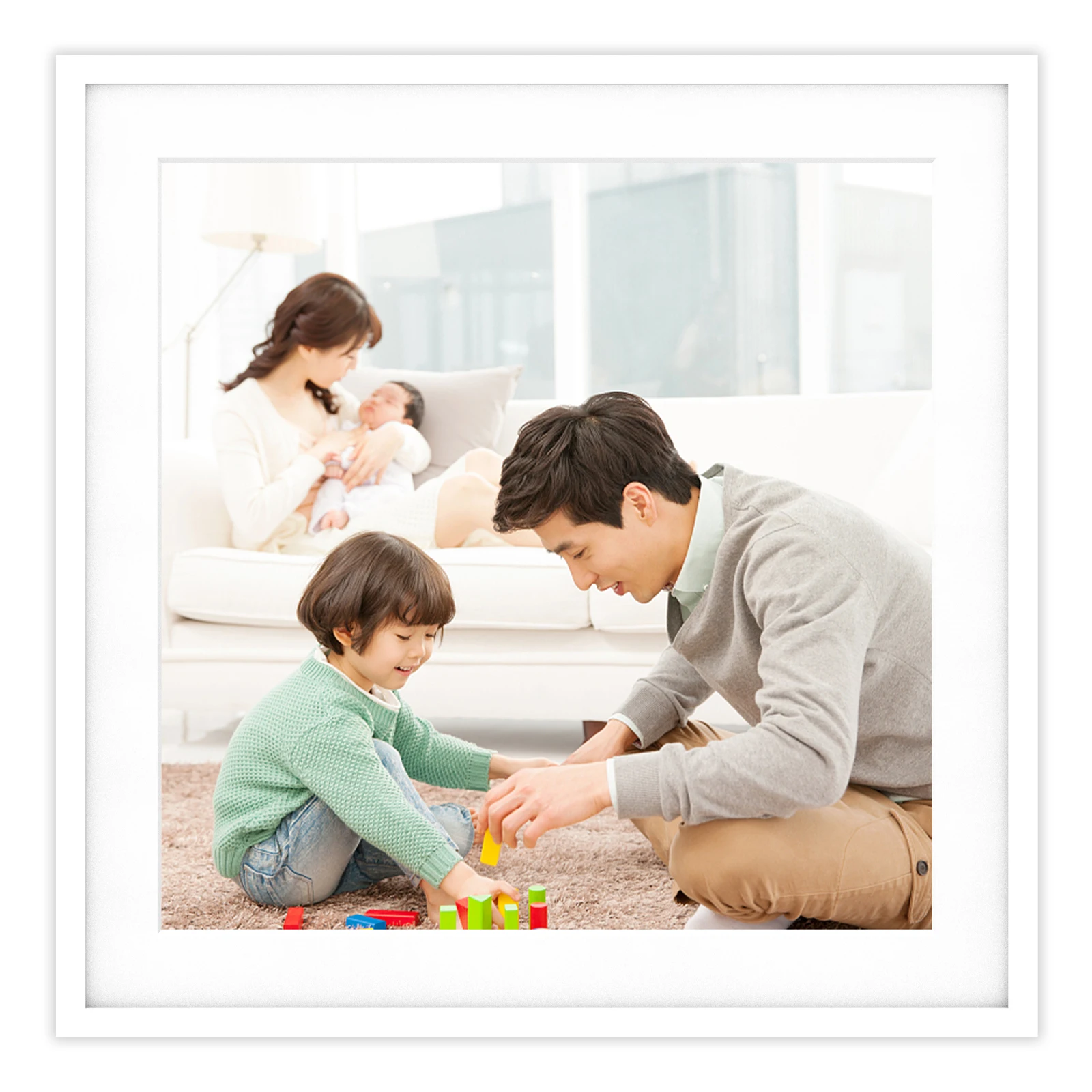 12x12 Picture Tiles | Mix Tiles Picture Frames Stick on Wall