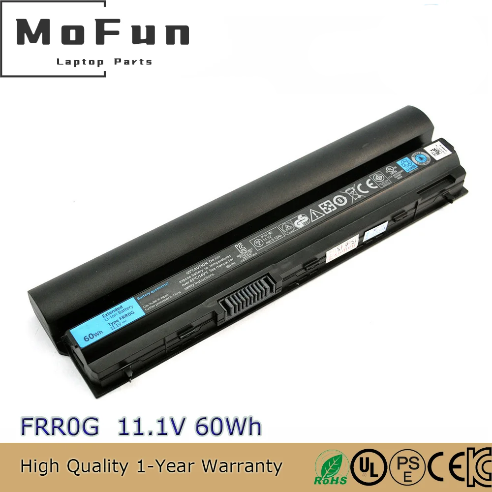 New Genuine 60Wh FRR0G Battery for E6120 E6220 E6230 E6320 E6430s Series RFJMW