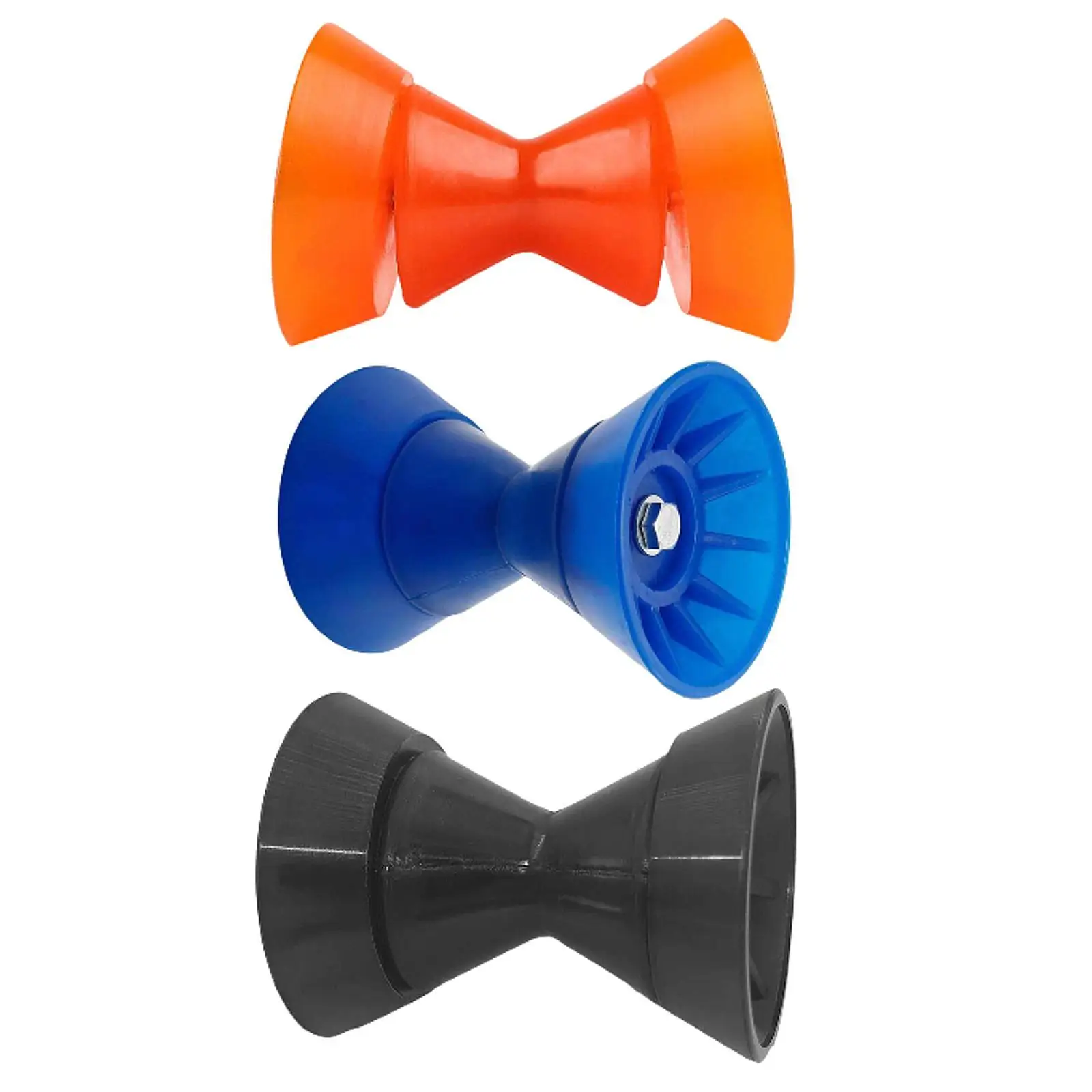 Easy Install PU Material Boat Trailer Bow Roller for Outdoor Marine Trailer Assembly Attachment