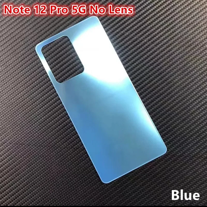 Note12Pro 5G Osłona tylnego panelu baterii do Xiaomi Redmi Note 12 Pro 5G Obudowa tylna Wymiana części zamiennych + obiektyw aparatu — zdjęcie produktu 3