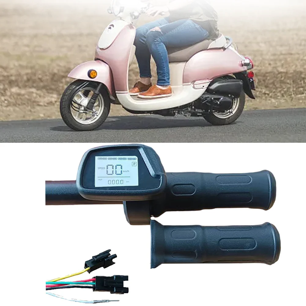 

E-Bike Throttle Scooter Folding Chauffeur Car 36-60V Throttle Speed Control Handle Scooter Snowmobile Instrument Handle