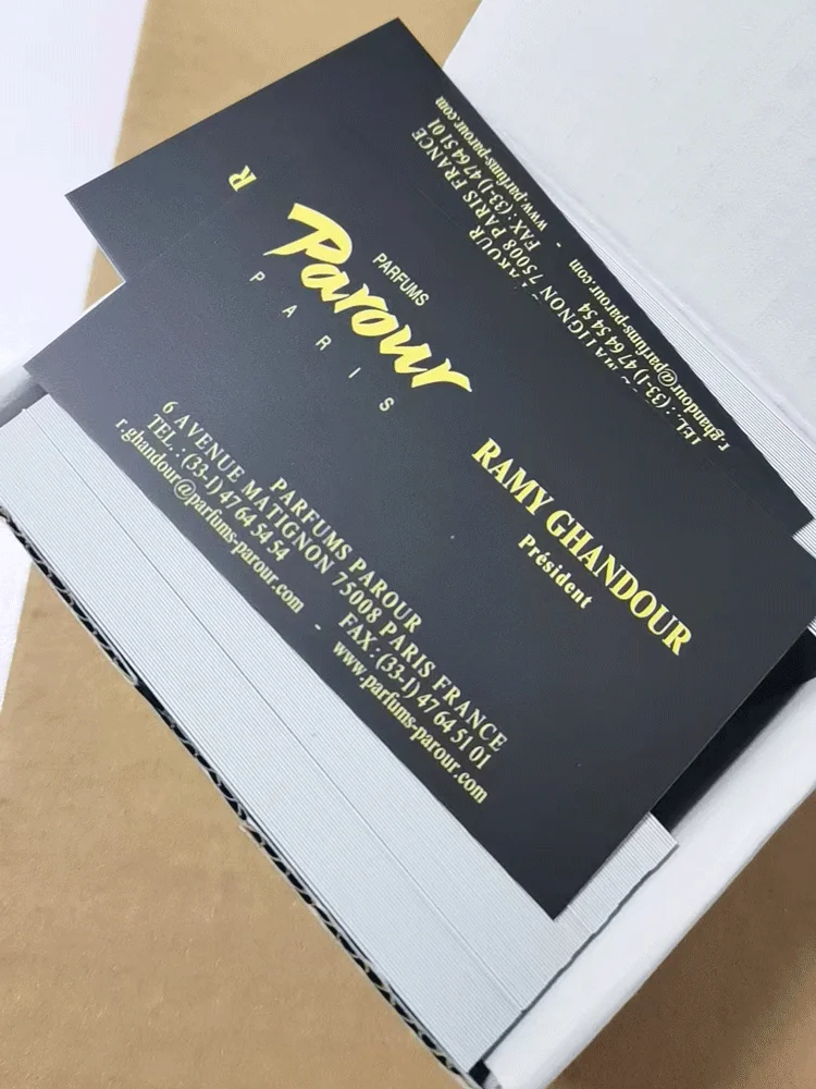 Custom Paper Card Personalise Bussiness Cards
