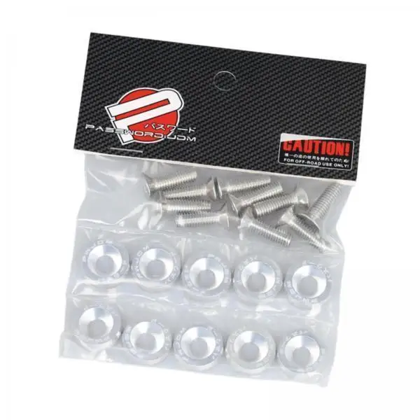 2-6pack M6 Fender Washers Spare Part High Reliability Sturdy Engine Bay Dress up