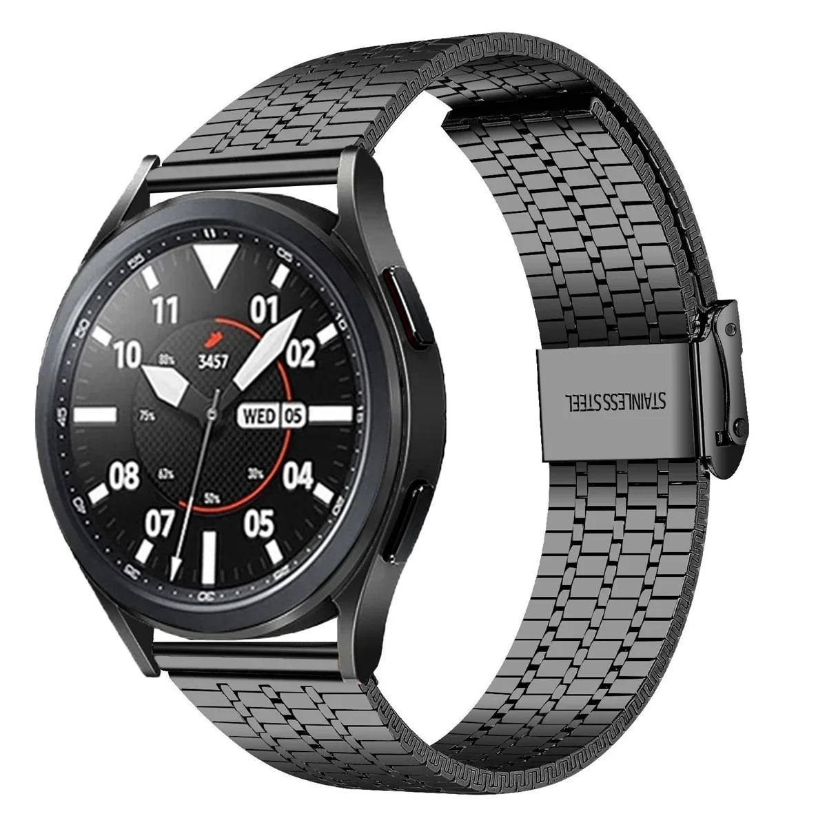20mm 22mm Metal Strap for Samsung Galaxy Watch 7 6 5 4 6 4 Classic Stainless Steel Bracelet for Huawei Watch GT3 4Pro Watchband