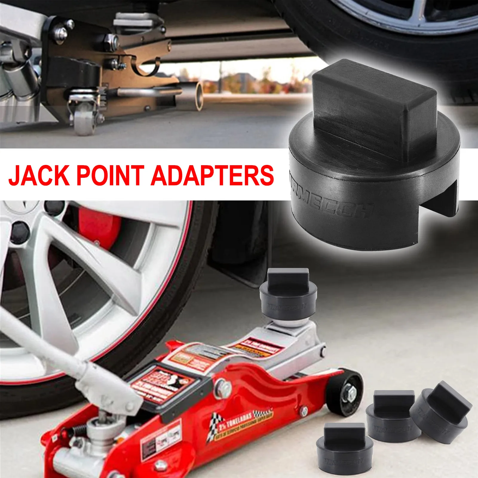 Car Rubber Floor Jack Pad Axle Jack Stand Adapter Frame Protector for Mercedes A B C E Class GLS GL M S W203 W204 W212 W211 W164