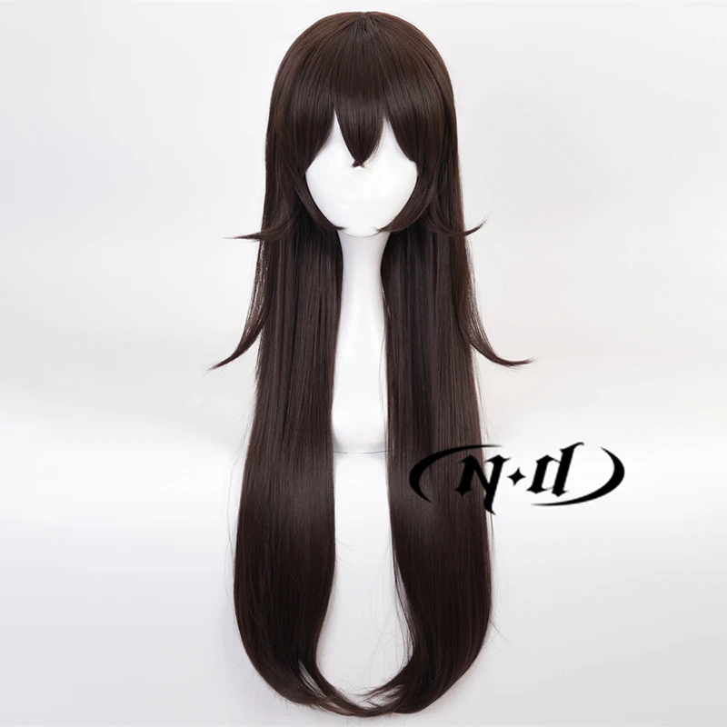 ND 앰버 코스프레 가발 겐신 임팩트 코스프레 헤어 가발 헤어피스 코믹콘 코스터 의상 테마 파티 내열성 합성
