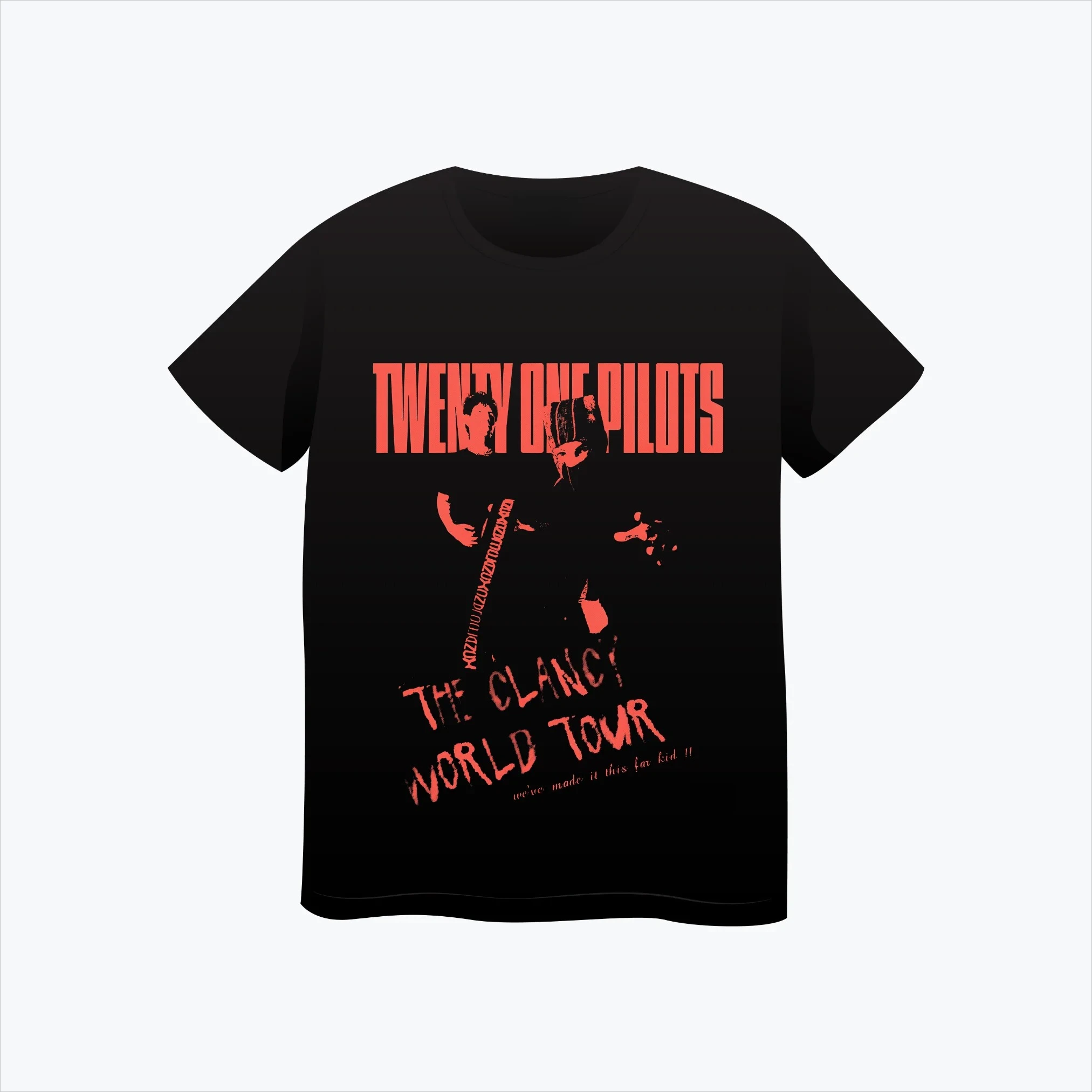 

NEW Unisex T-shirts Twenty One Pilots Hiphop Street T-shirts American Print Round Neck Loose Casual Unisex Top Tee