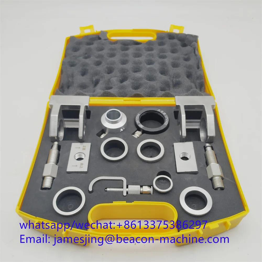 Common Rail Fuel Injector Universal Holder Fixture Clamp Repair Kits Diesel Rail Injector Tools Adapter Fixture Clamp