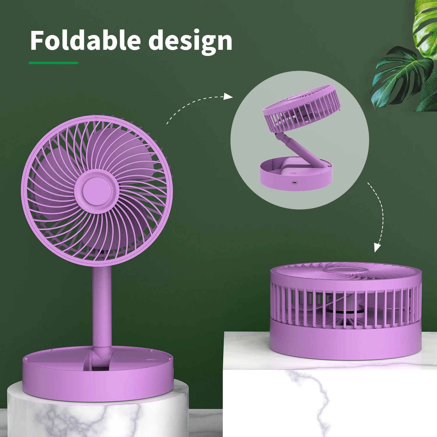 Mini ventilador portátil de mano recargable por USB, electrodomésticos de escritorio, Enfriador de aire de viaje al aire libre, ventilador de pie para el suelo