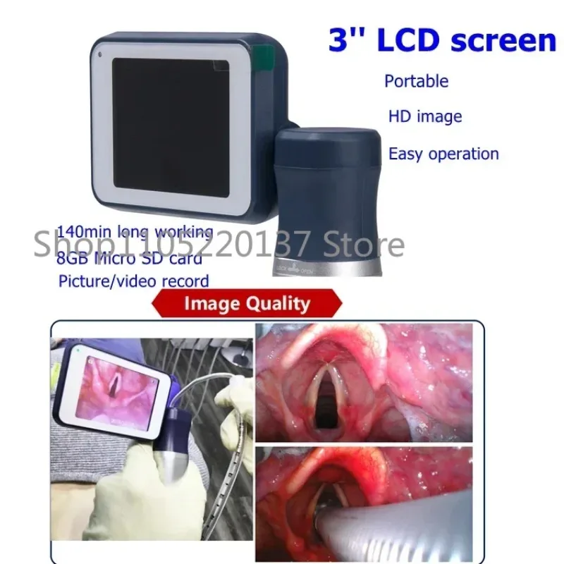 For Besdata Video Laryngoscope Monito and Reusable Blades Spare Part