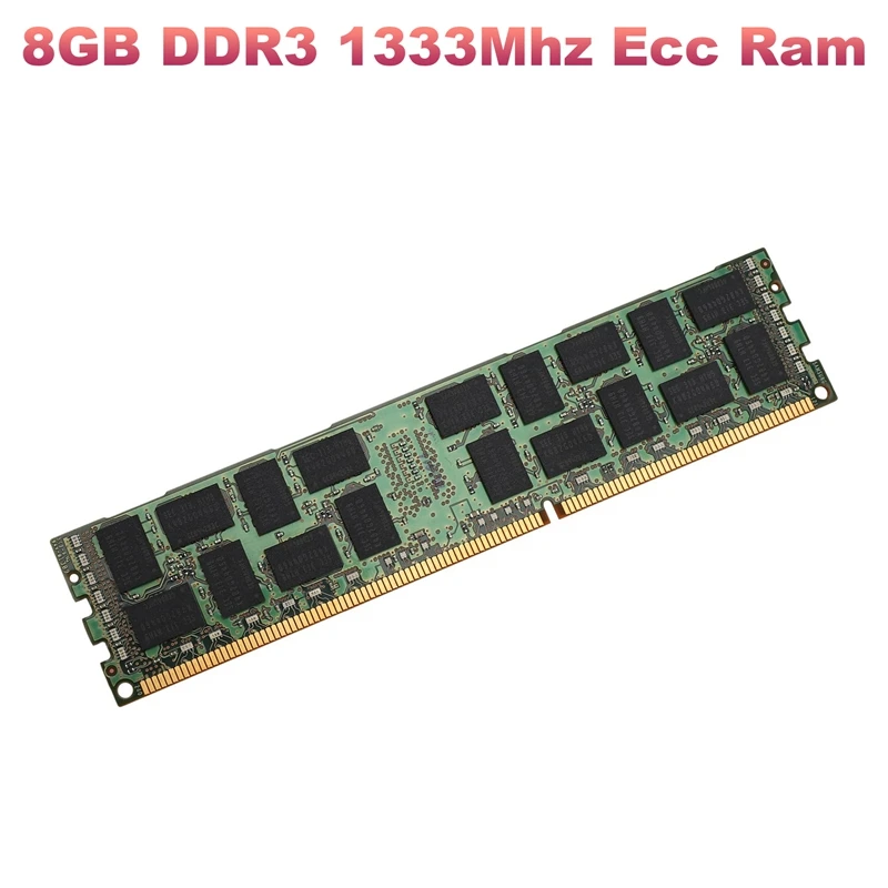 

8GB DDR3 1333MHZ Ecc Ram Memory PC3L-10600R 1.35V 2RX4 REG Ecc RAM for Server Workstation