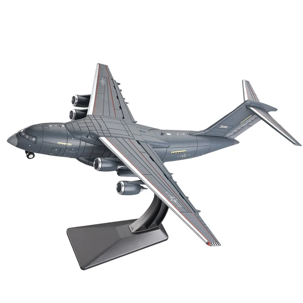 

Creative 1:100 Scale Plane Transport Aircraft Model TU-160 Y-20 Bomber Model Detailed Design DIY Airplane Model Boys Gifts