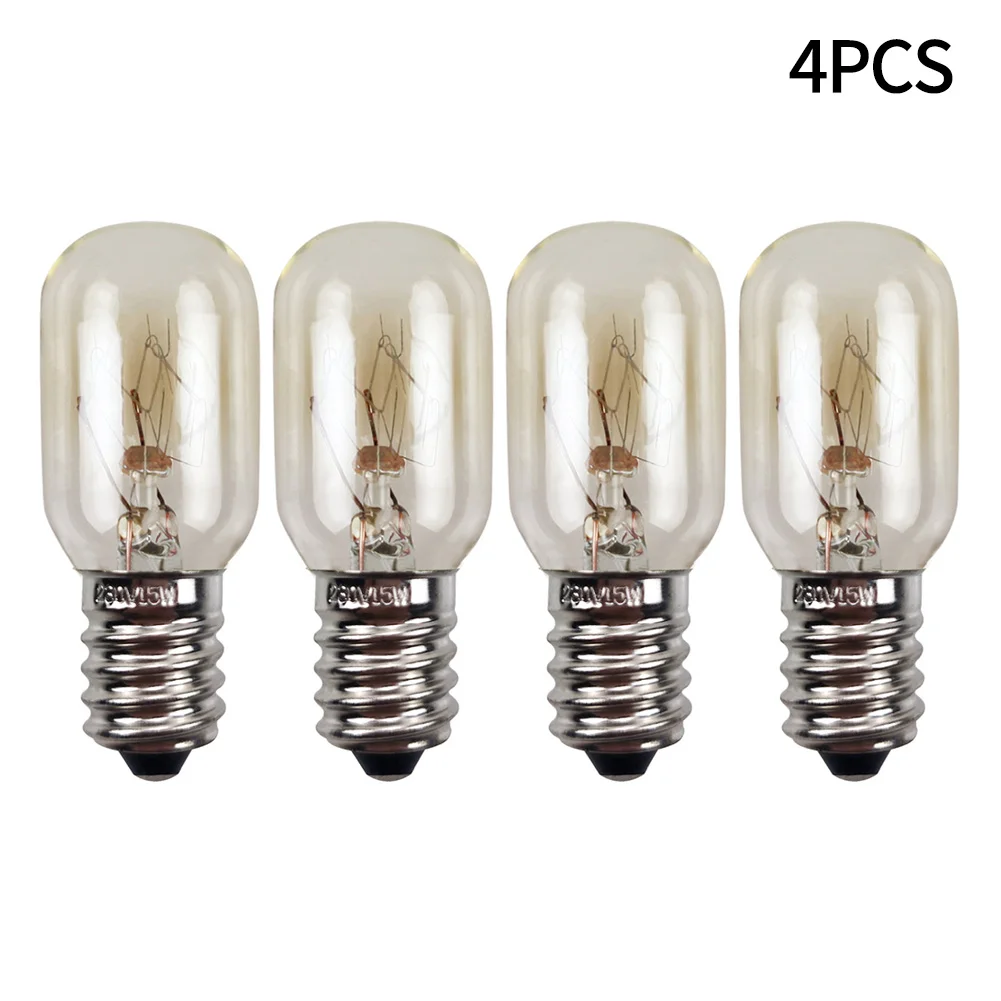 E14 Salt Lamp Globe Bulb 15W Light Bulbs 220-240V Refrigerator Appliance Oven Replacement Glass Bulbs