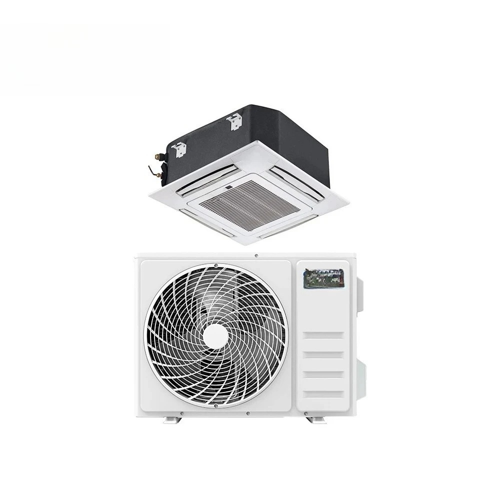 T1 Commercial Side Discharge Air Conditioner Floor Ceiling Cassette Duct R410A 50hz 220V Electric Room AC Low Energy