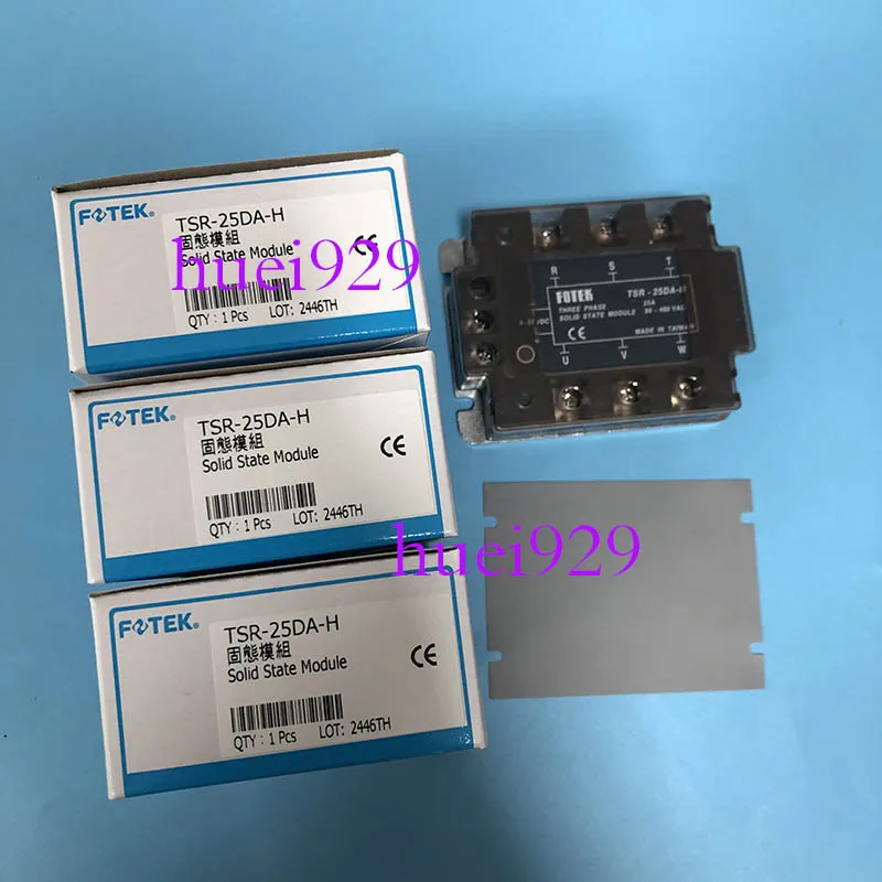

Fake One Penalty Ten FOTEK Taiwan Yangming Solid State Relay TSR-25DA-H