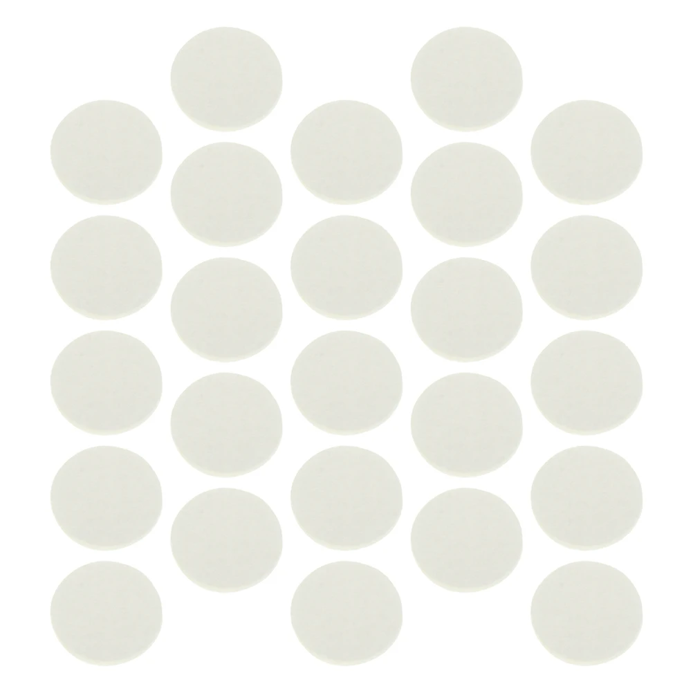 

150Pcs Fiber Cotton Car Air Freshener Pads Refillable Aroma Pads Fits Pendant Long Lasting Oil Absorption for Car Home