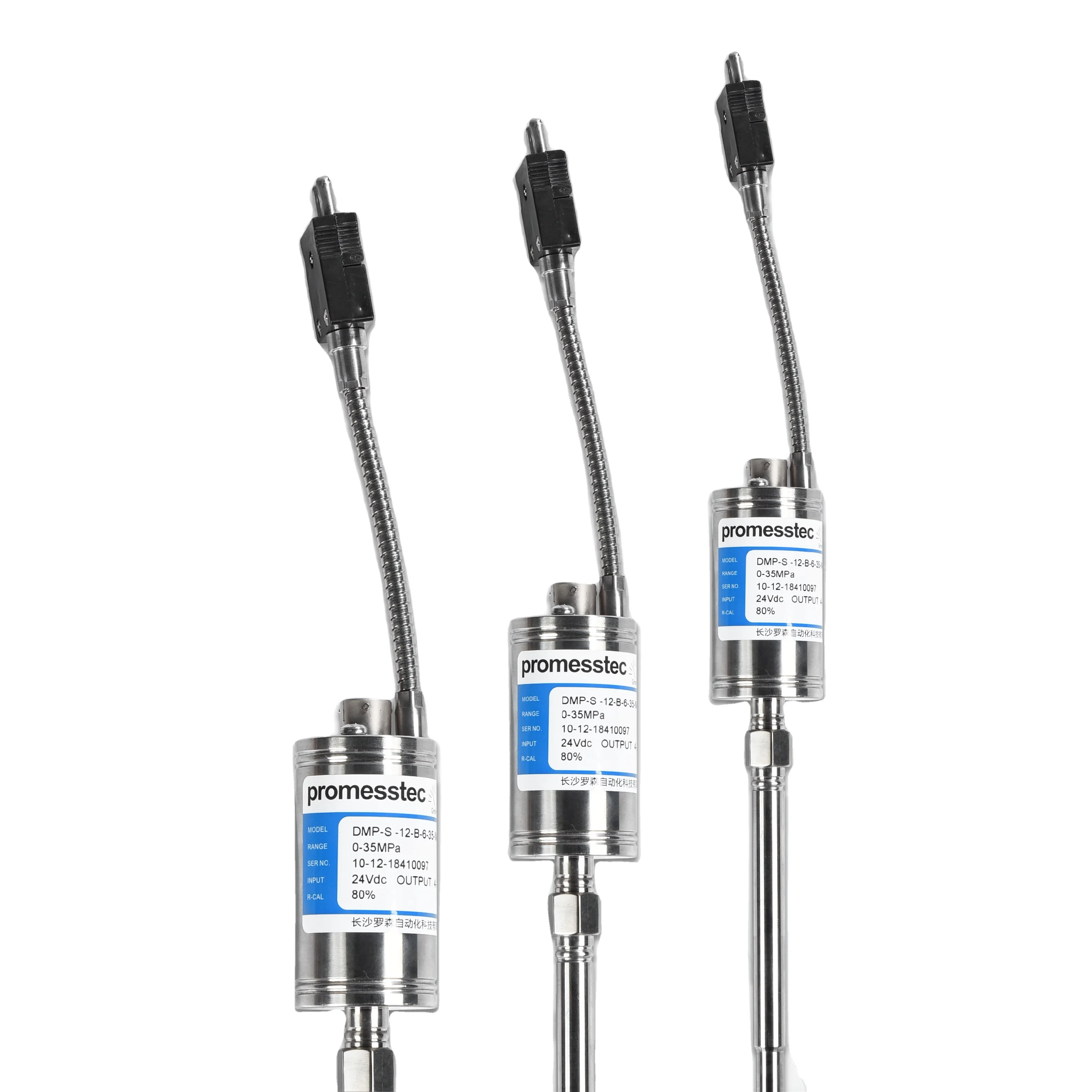 Transdutor de pressão de derretimento Sensor de pressão de óleo Dynisco Substituição Transmissor de pressão de derretimento