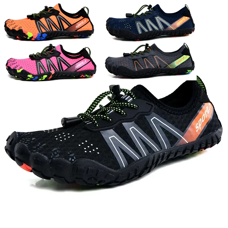 Men Wading Shoes Women Swimming Shoes Sneakers Barefoot Beach Sandals Upstream Aqua Shoes Quick-Dry Sea Diving Gym Water Shoes