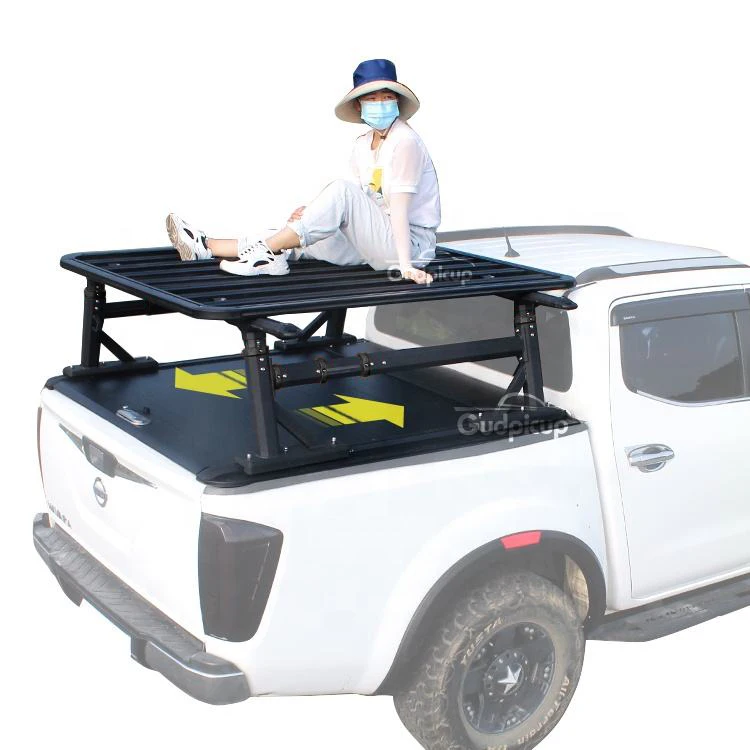 

Cool Car Cool Car Universal Pickup Trunk Car Luggage Carrier Aluminum Roof Rack Tank 300 For Dmax Fortuner Land Cruiser Prado 1