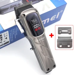 KEMEI km-1550 New Design Hair Trimmer Professional Electric Hair Clippers Carving hair salon clipper for Commercial Clippers