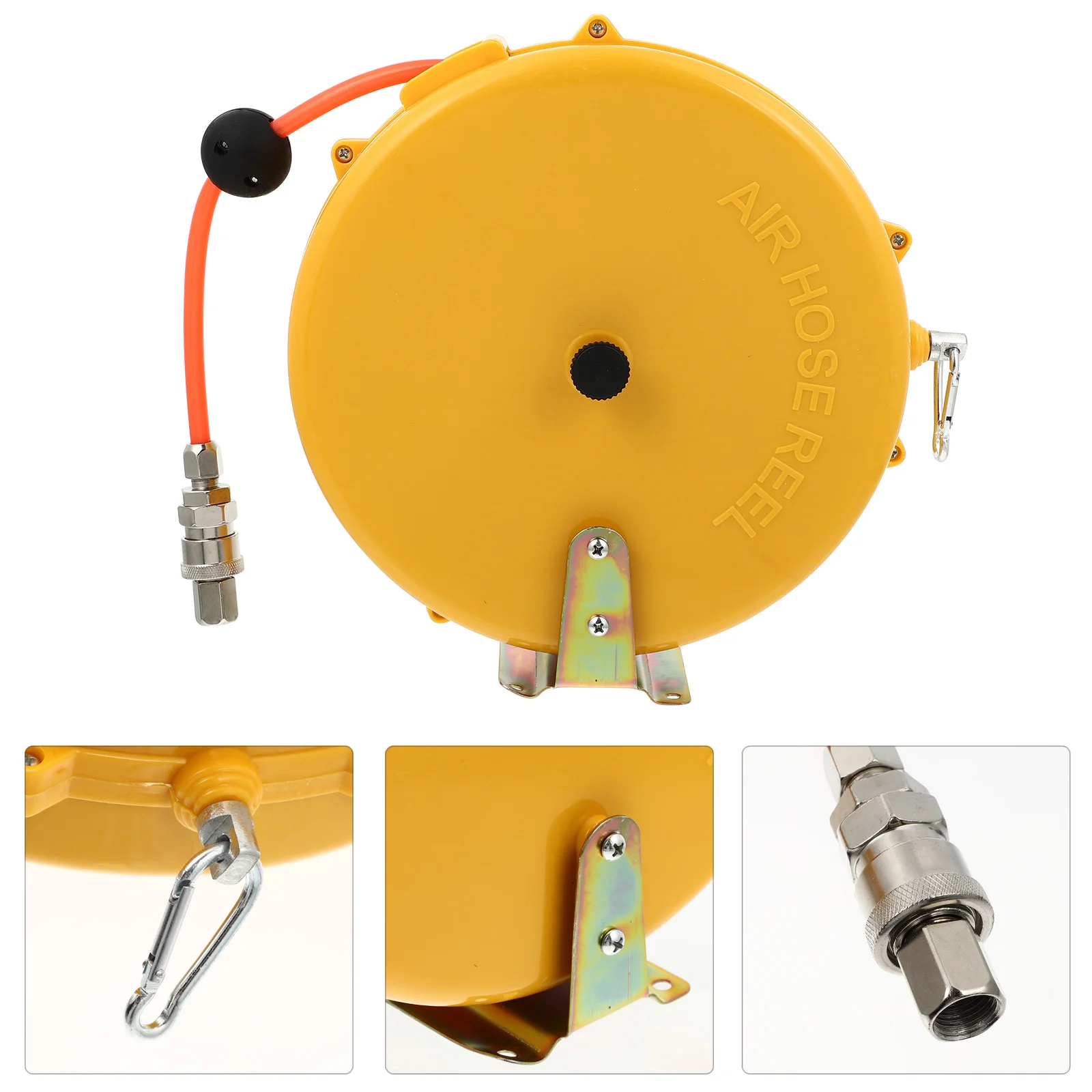 

Telescopic Air Drum Hose Retractable Reel Winder Pipe Outdoor Pneumatic Tool Alloy for Home Automatic