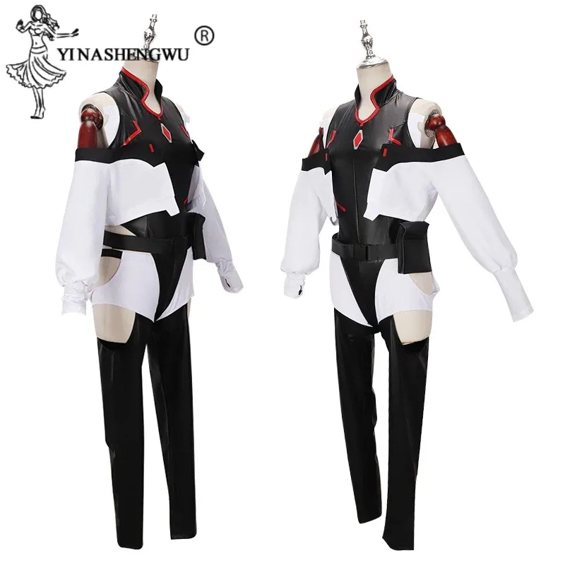 SS13Game disfraz Cyberpunk Cosplay Anime Edgerunners mono Sexy para mujer mono peluca Lucy uniforme de juego de rol coágulo de Halloween