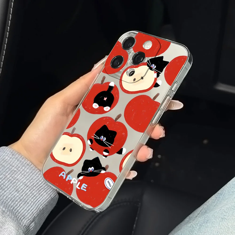 حافظة لهاتف آيفون 17 16 15 14 13 12 11 Pro Xs Max Air Mini 7 8 6 6s Plus SE 2020 2022