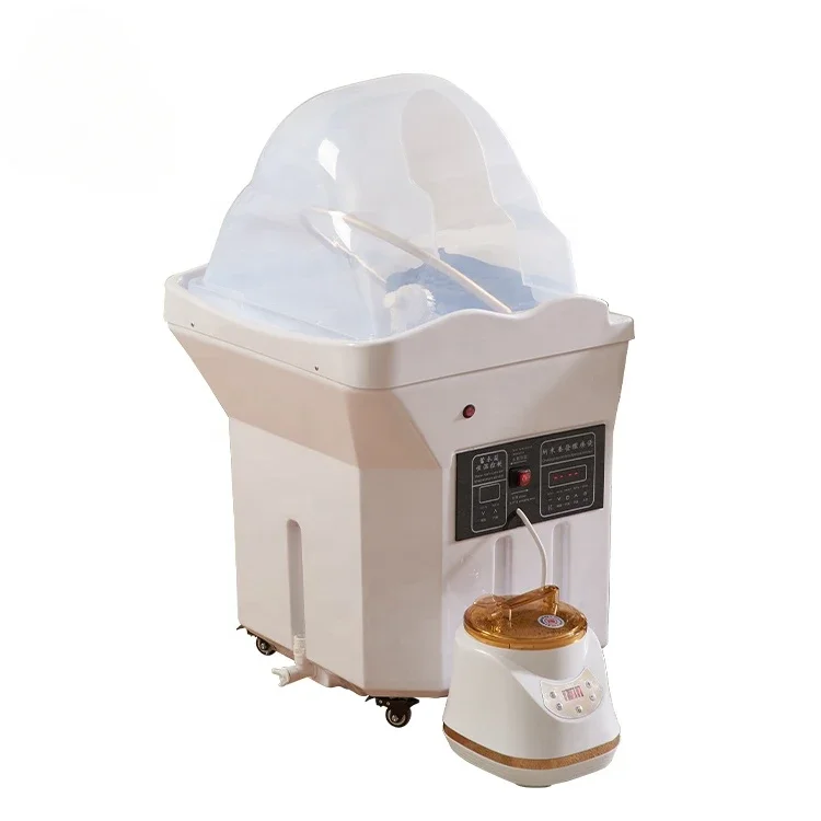 Hair Salon japanese head spa bed portable shampoo basin movable washing basin with water tank