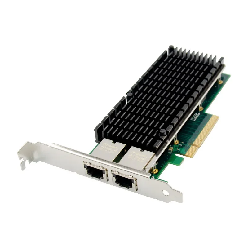 2 Port PCIE X8 10 Gigabit Ethernet RJ45 Port Network Card Chip Intel X540 Dual Port 10GbE Server Network Card LAN