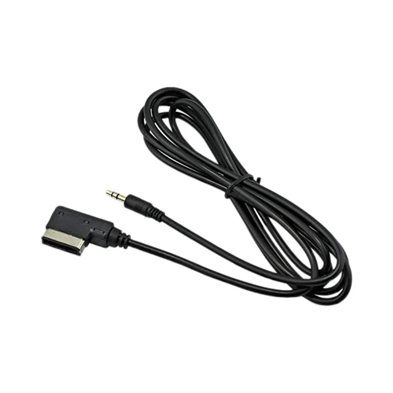 

Car 3.5mm AUX Audio Cable Music Interface Adapter Compatible for A3 A4 S4 A5 S5 A6 A8 Q5 Q7 R8 TT Jetta Passat Golf Mk5