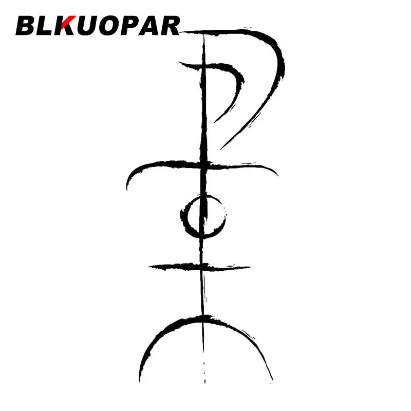 BLKUOPAR for Norse Stave ملصق سيارة شخصي مقاوم للماء ملصق انسداد خدش دراجة نارية كمبيوتر محمول ثلاجة الديكور