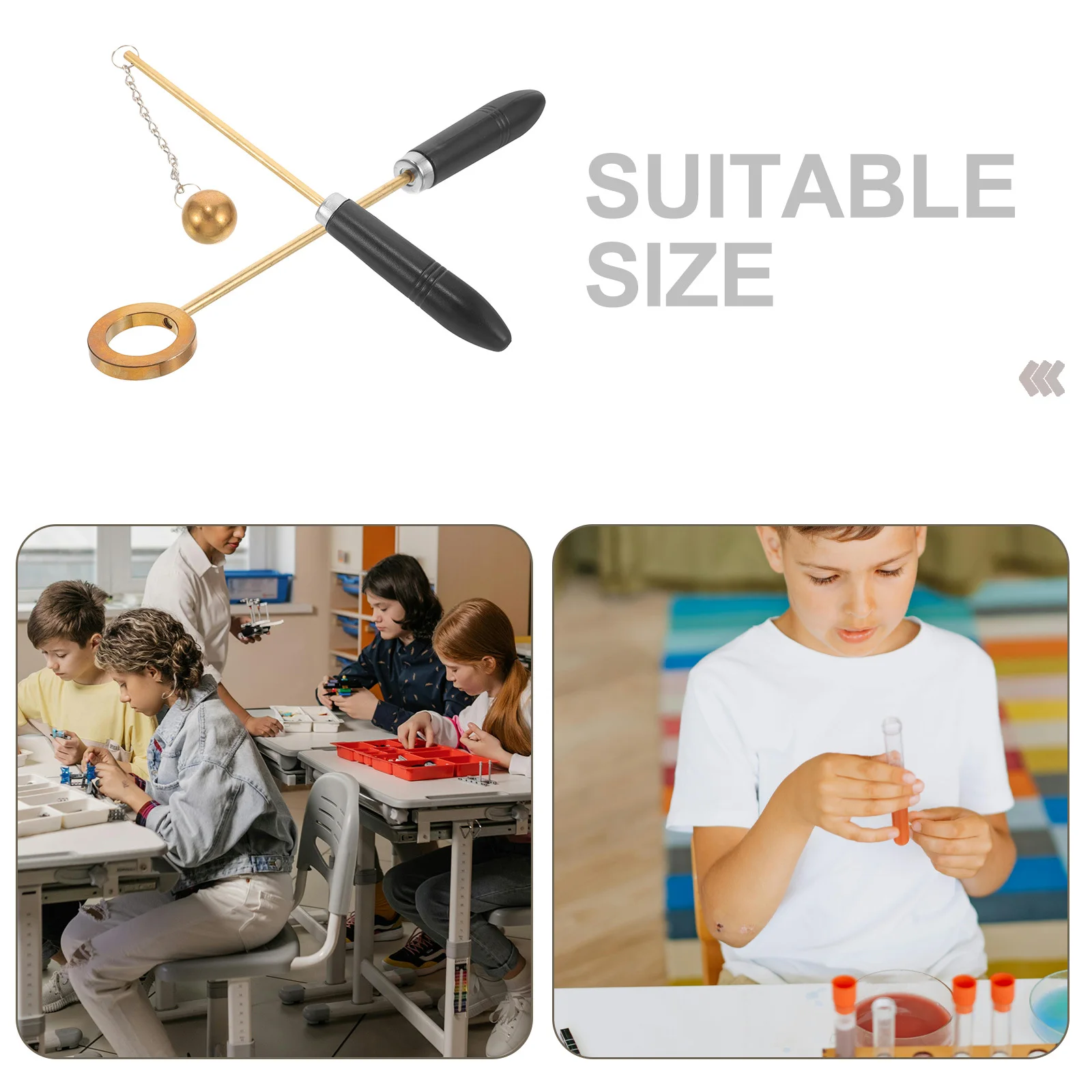 

1Set Experiment Accessory Thermal Expansion and Contraction Tool Ideal for School Teaching Long Lasting Experiment Tool