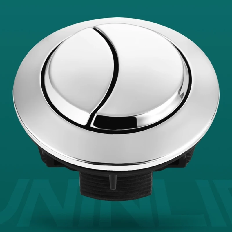 Description Picture 5 of itemBathroom Toilet Double Flush Button 38mm Round Black Water Saving Tanks Accessory Toilet Tanks Flush Button for DropShip