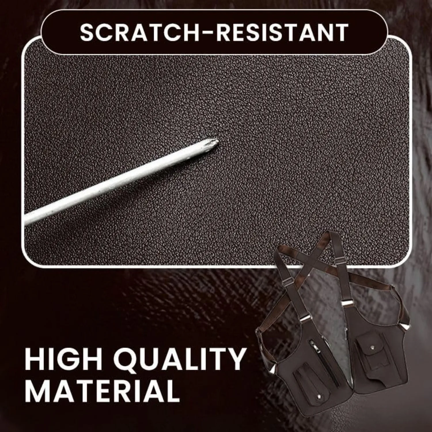 حقيبة تحت الإبط مضادة للسرقة، حافظة كتف مخفية، حقيبة تخزين مزدوجة، جيب محفظة الهاتف