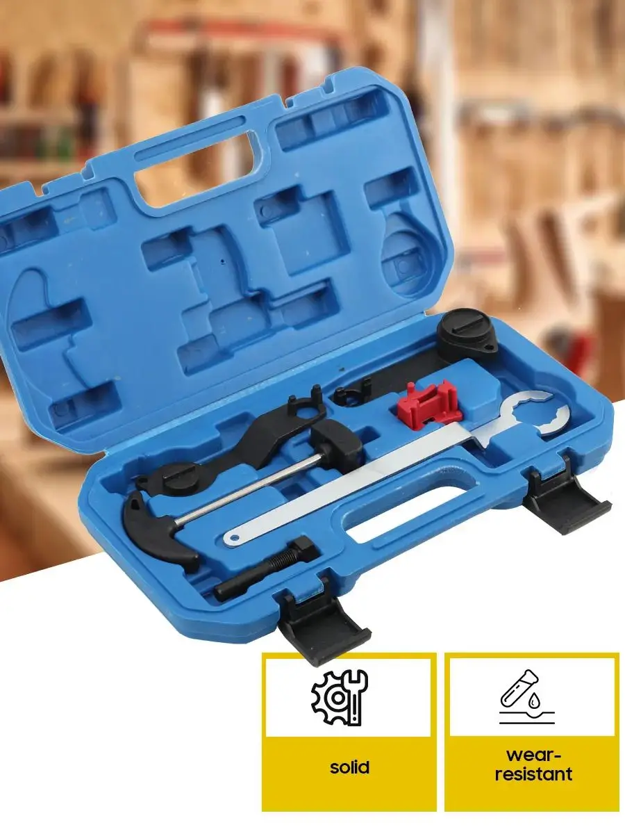 Motor Timing Nokkenas Alignment Tool Set Voor VW Audi VAG EA211 1.0 1.2 1.4 TSI TFSI Auto Reparatie Tool - afbeelding 2