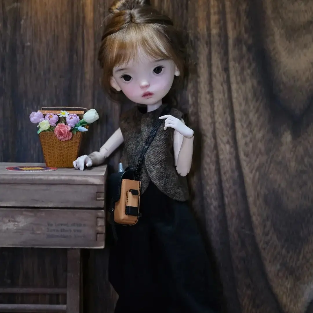 

Новая кукла BJD 1/6, полноразмерная девочка, 25 см, из полимерной смолы, модель куклы, подарок на день рождения, DIY, можно нанести макияж.