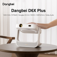 Dangbei D6X Plus laser 1080P projector supports 4K home lightweight portable PTZ projector Android 3D HD home theater DLP beam