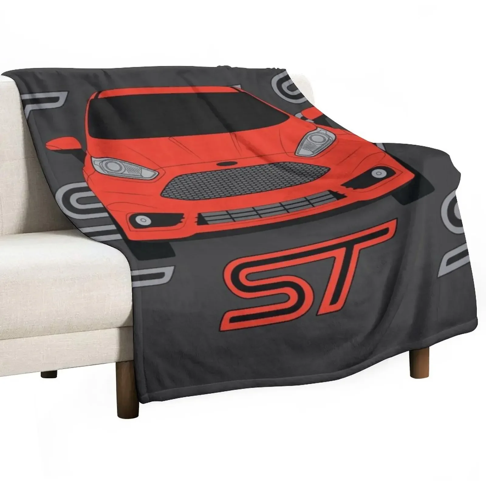 

Fiesta ST Throw Blanket funny gift Summer Decoratives Blankets