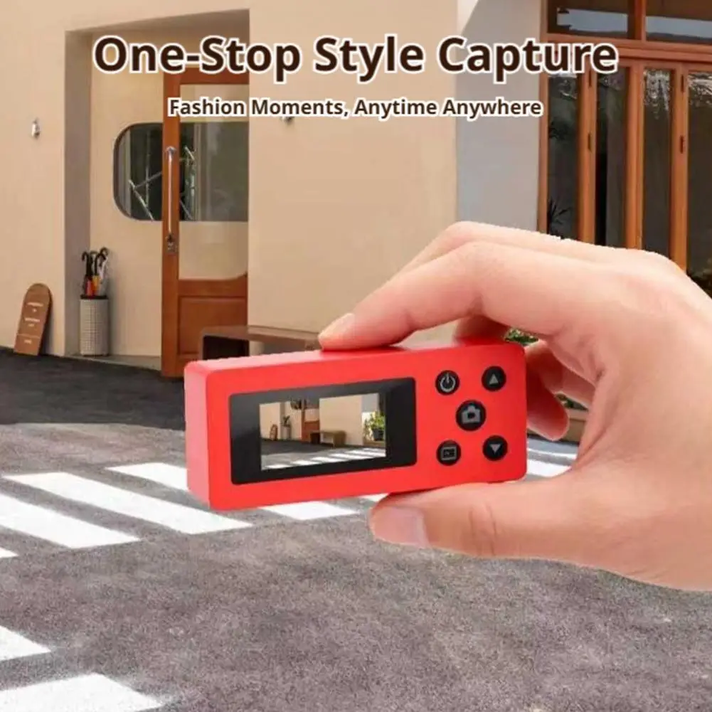 

Retro CCD Digital Camera Mini 4K Vintage Style Video Recorder Portable Pocket Camera for Photography Cute Vlogging Camera Gift