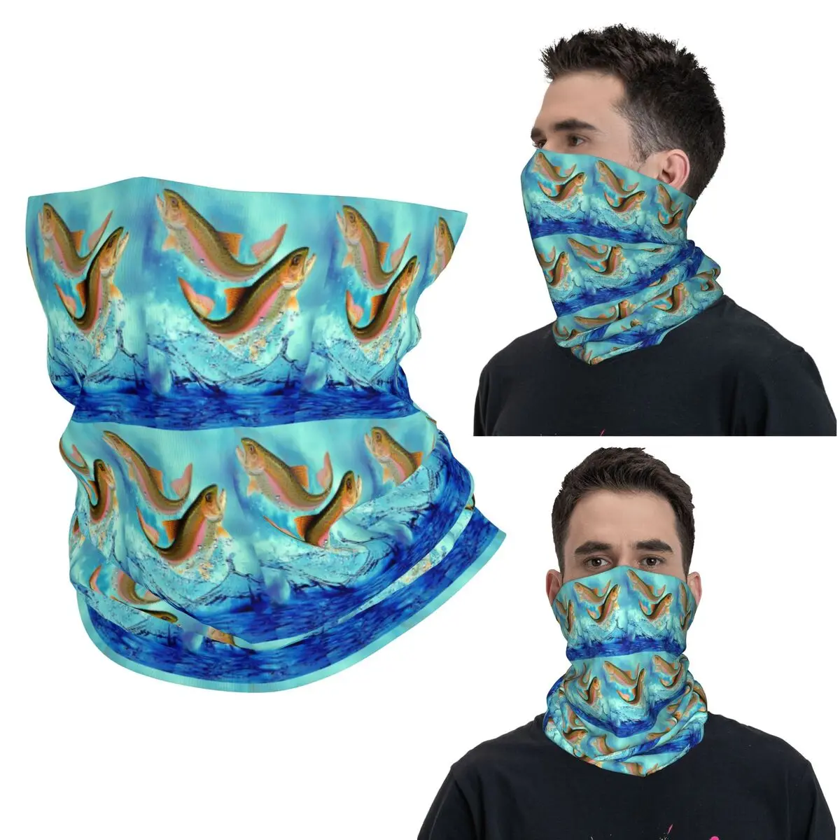 

Щука, рыбак, рыбалка, бандана, чехол на шею, маска с принтом, шарф, многофункциональная маска для лица для мужчин, женщин, взрослых