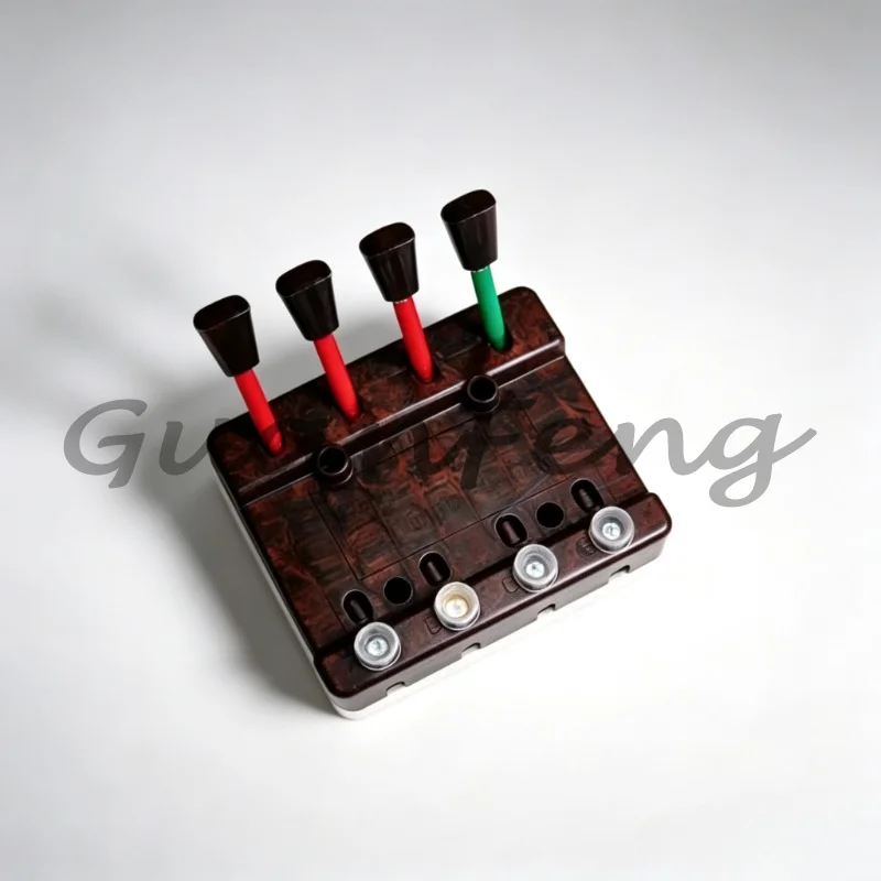 DXY-11 Quick Wiring Terminal Block, 60A 100A Welding Machine Test Connector, 2P/3P/4P 5-Wire Fast Connection Terminal for Electr