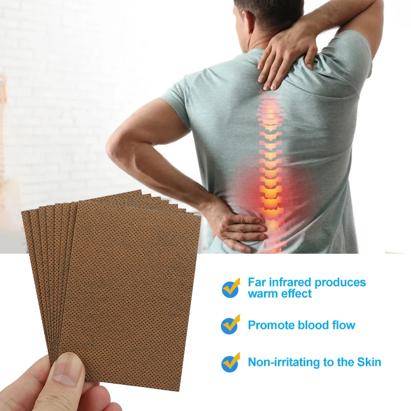 8Pcs Sciatica Nerve Patches Hipbone Pain Relief Care Heating Sticker Rheumatoid Arthritis Analgesic Medical Health Plaster