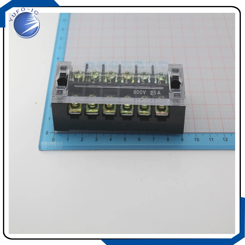 2pcs/LOT  General wiring terminal wiring board 2506 25A6P