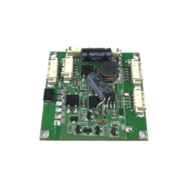 Buck POE module Switch board 802.3af/AT poort voeding 30 w voor ip camera's nvr ip telefoon 4 poe schakelaar PD scheiding buck 12 v