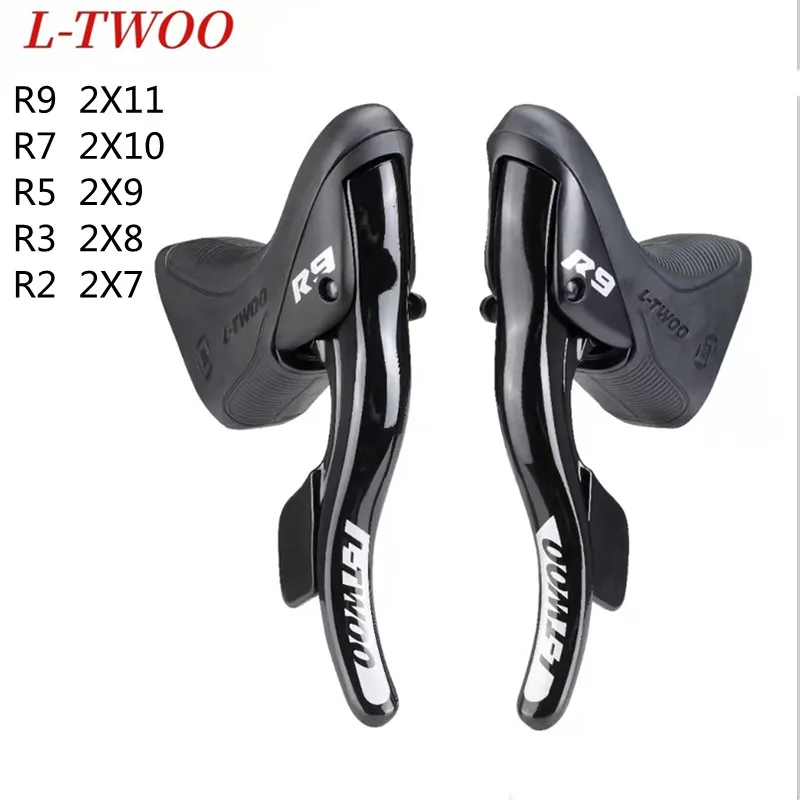 LTWOO R9 2x11 Speed Shifter Lever 22S Road Bicycle Shift Brake 9V Bike Speed Switch Compatible Shimano Parts for Bicycle