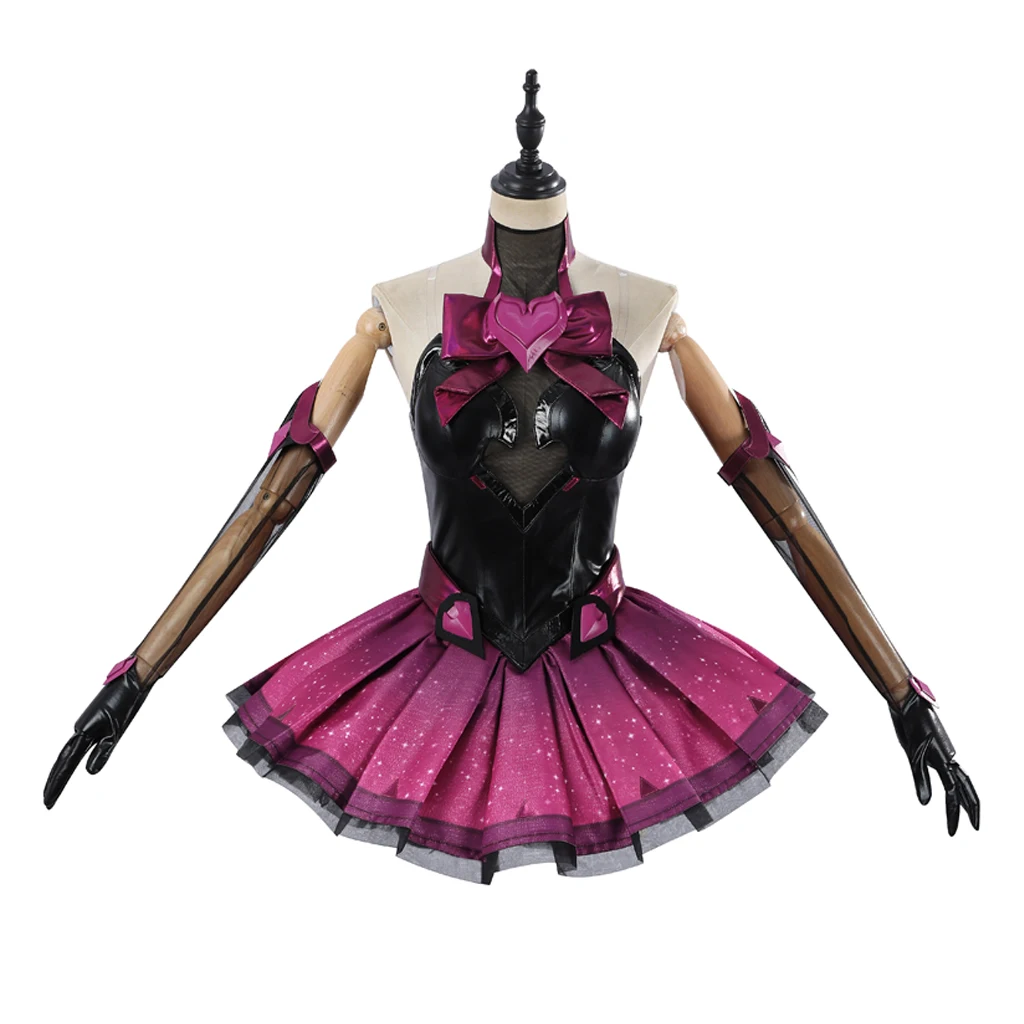 

Новые костюмы для косплея Nocturna Skin, сексуальное платье, черные чулки, нижняя юбка, полный комплект, женская карнавальная праздничная одежда на Хэллоуин